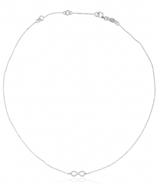 Super Stylish  Necklace Infinity Single silver (088)